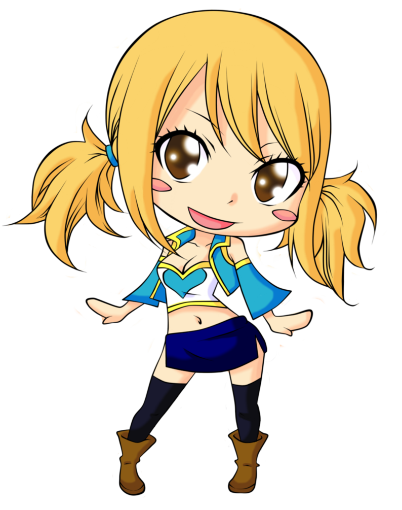 Lucy by sasalovesmanga on. Fairy clipart chibi