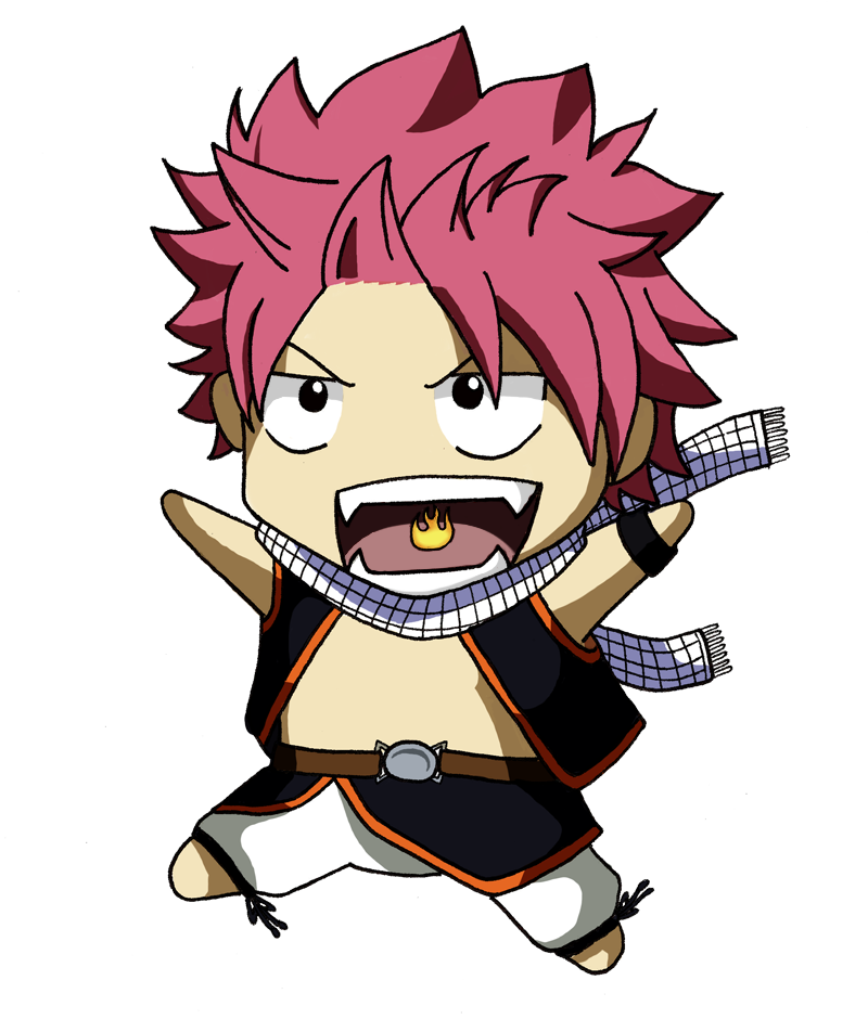 Fairy clipart chibi. Natsu by player or