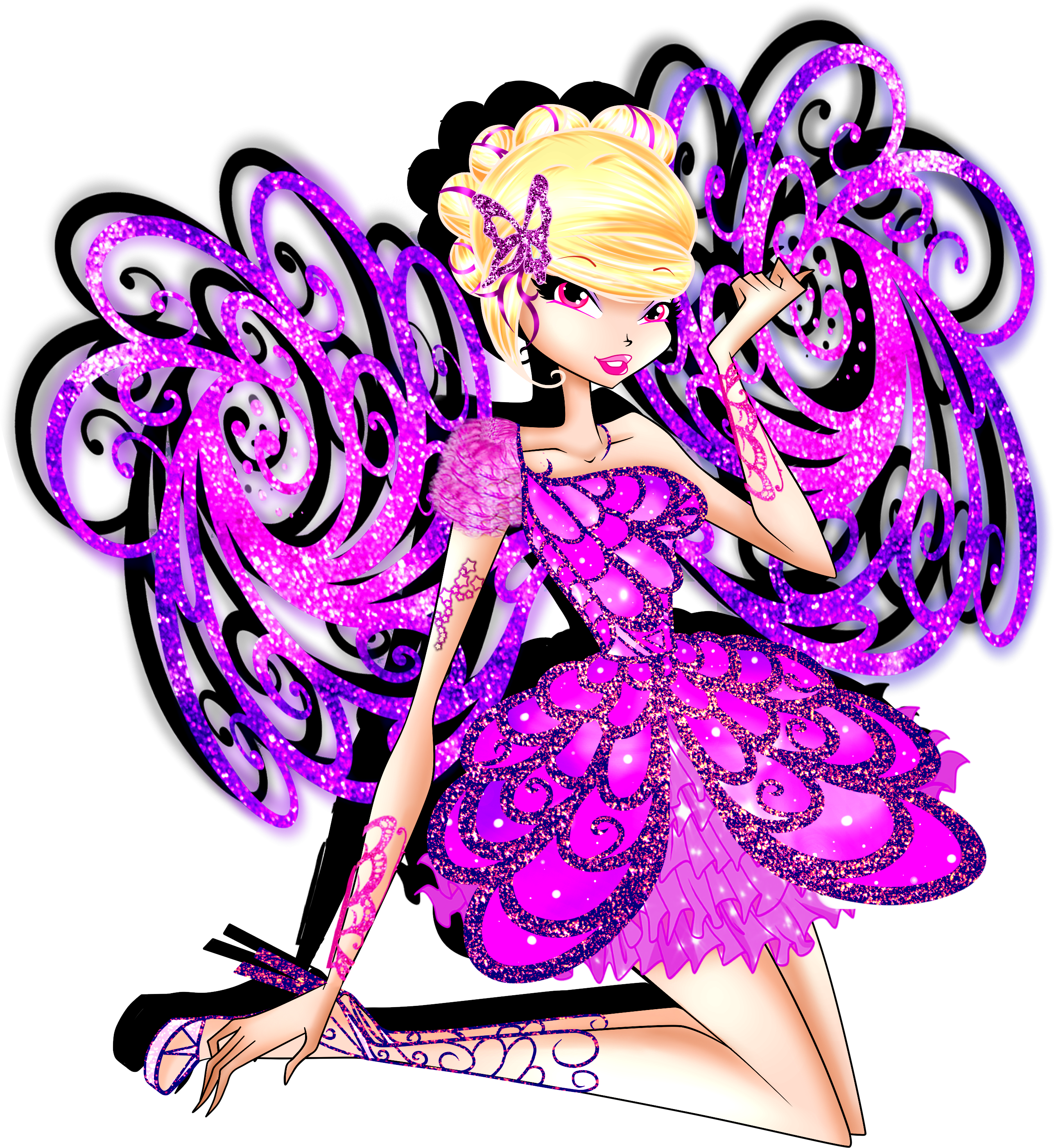 fairy clipart glitter