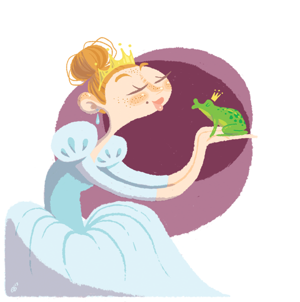 Fairytale clipart frog prince. The by erin barker