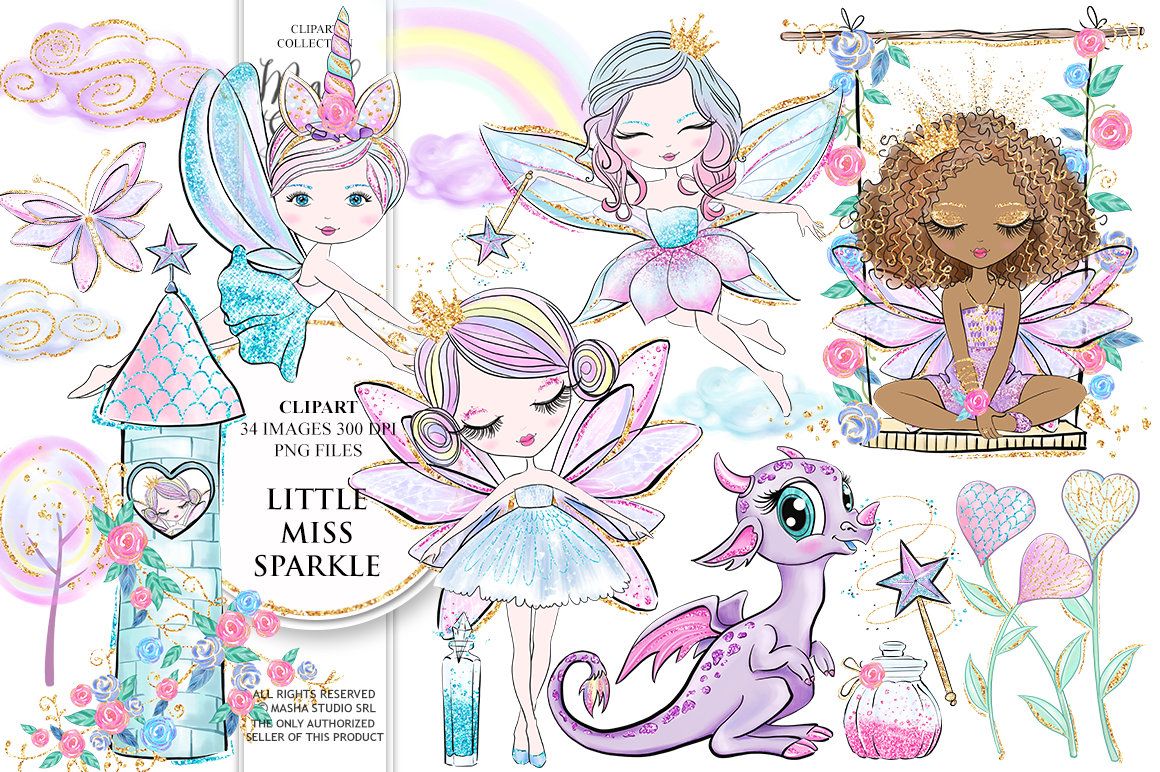 fairy clipart sparkle