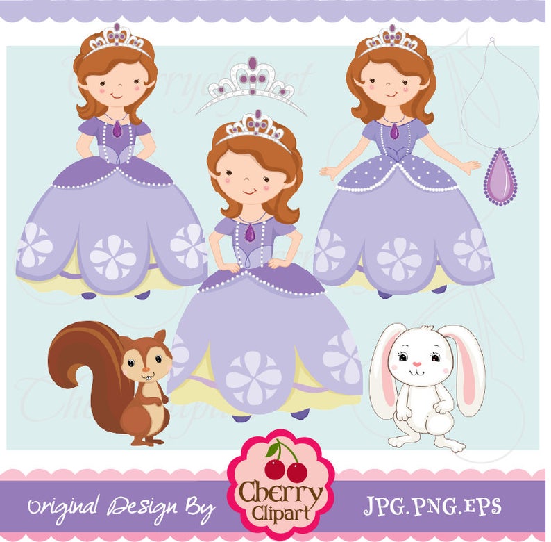 fairytale clipart 3 princess