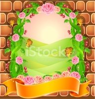 Stock vectors me . Fairytale clipart background