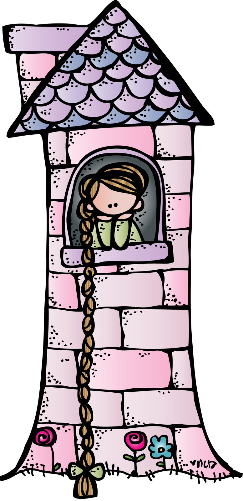 rapunzel clipart fairy tale