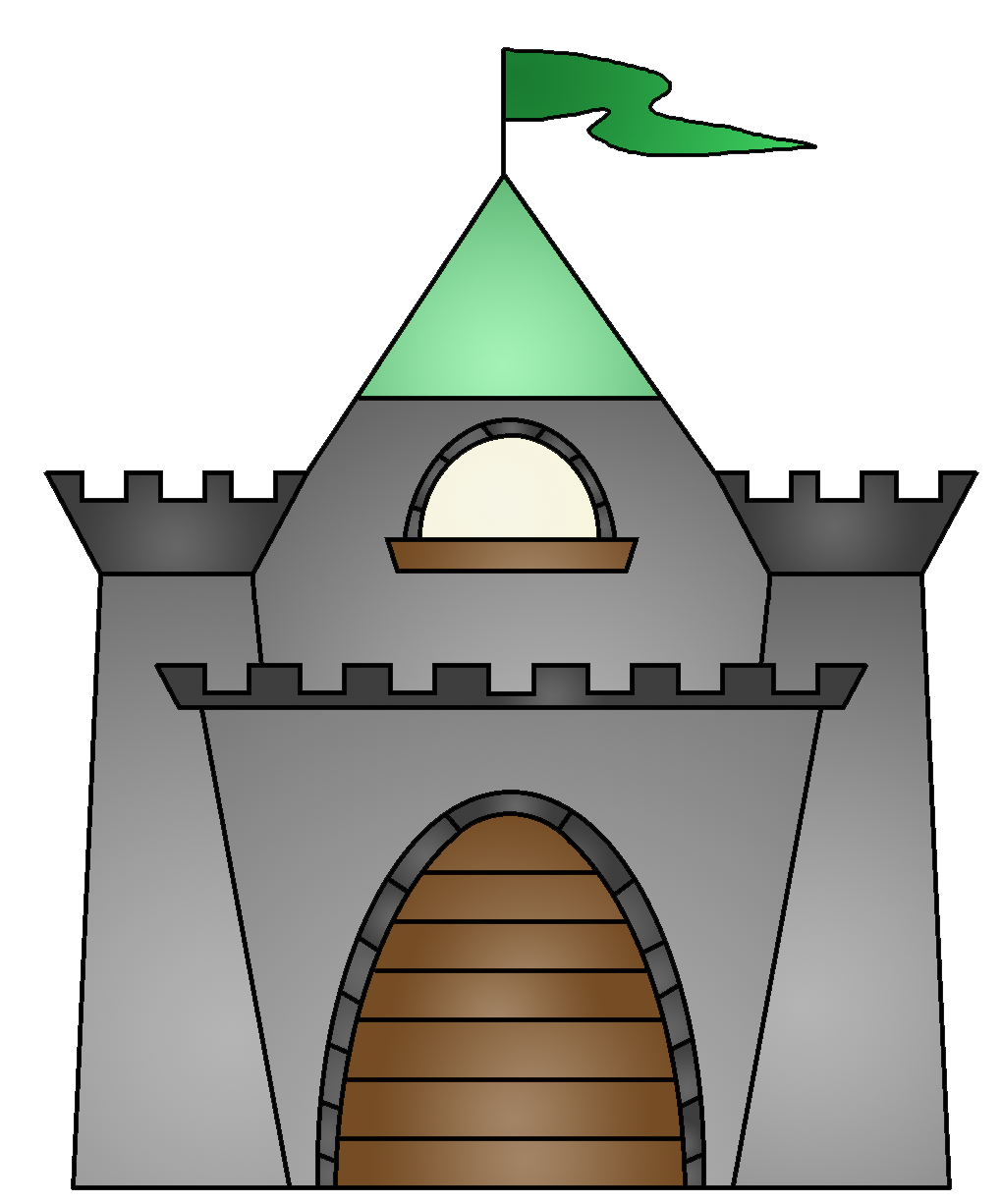 Fairytale castle house