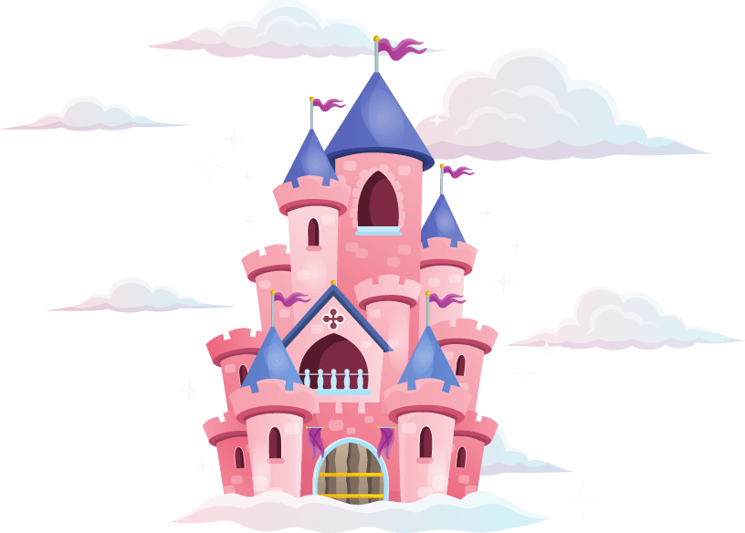 fairytale clipart castle once upon time
