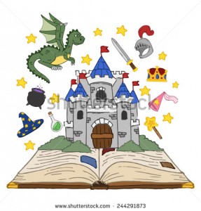 fairytale clipart castle once upon time