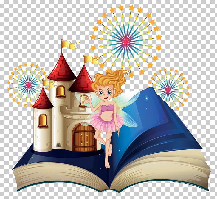 fairytale clipart magical book