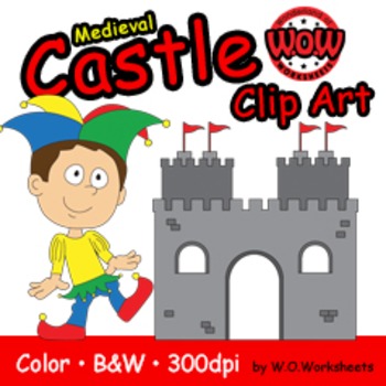 fairytale clipart medieval castle