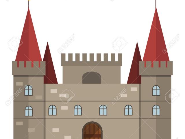 fairytale clipart medieval cathedral