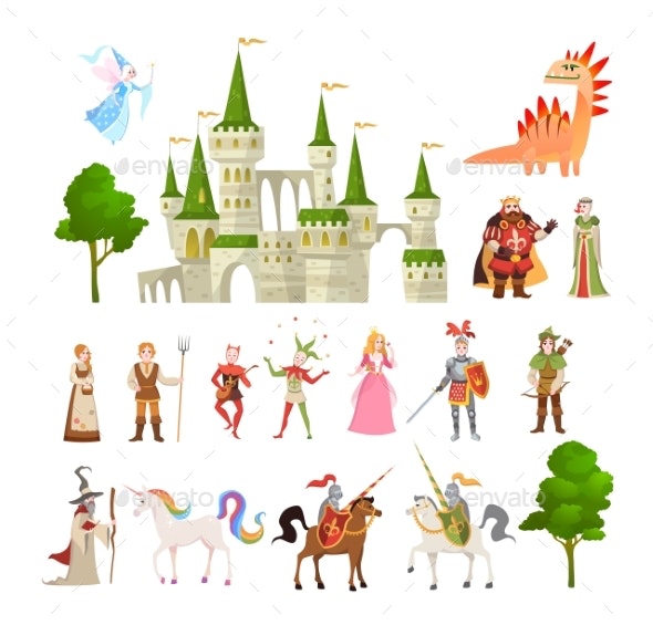 fairytale clipart medieval history