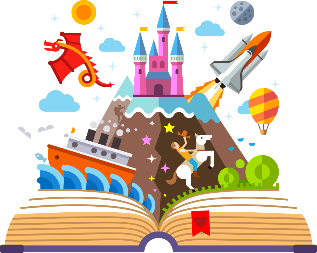 kids magical background png