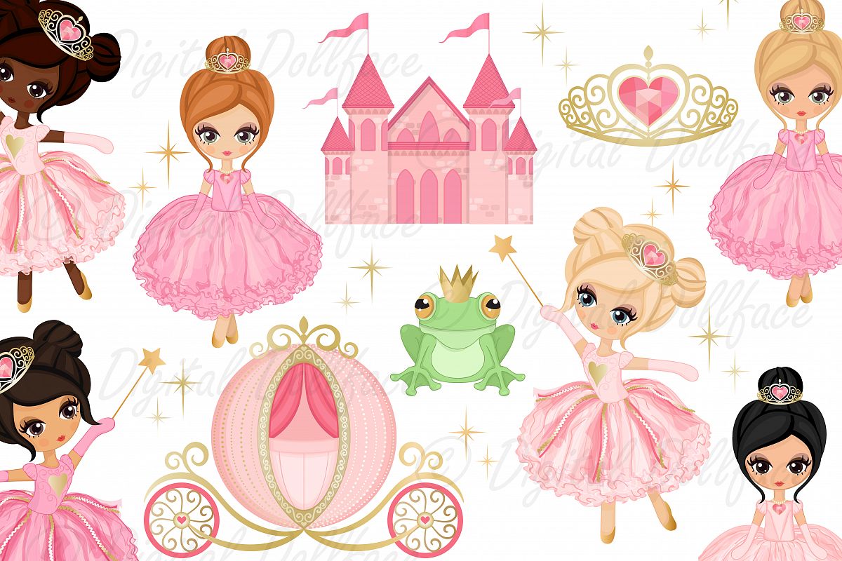 princess clipart fairytale princess