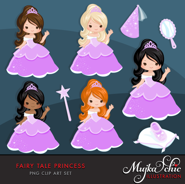 fairytale clipart princess