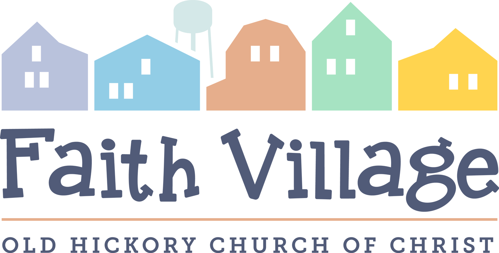 Village old hickory of. Faith clipart church house