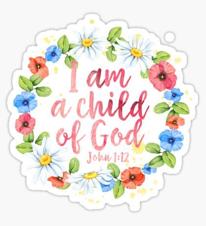 I am a child. Faith clipart spiritual strength
