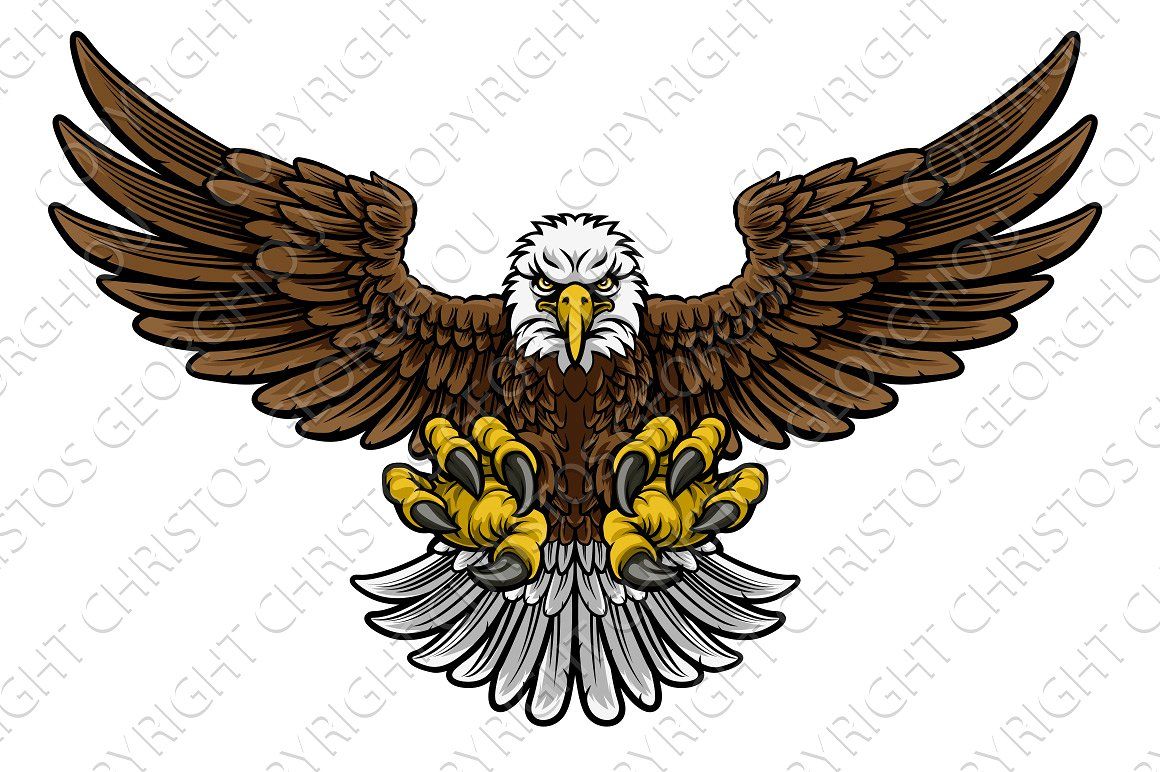 Falcon clipart american eagle. Pin on athens high