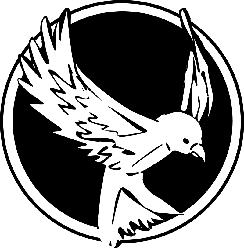 falcon clipart circle logo