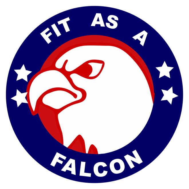 falcon clipart circle logo