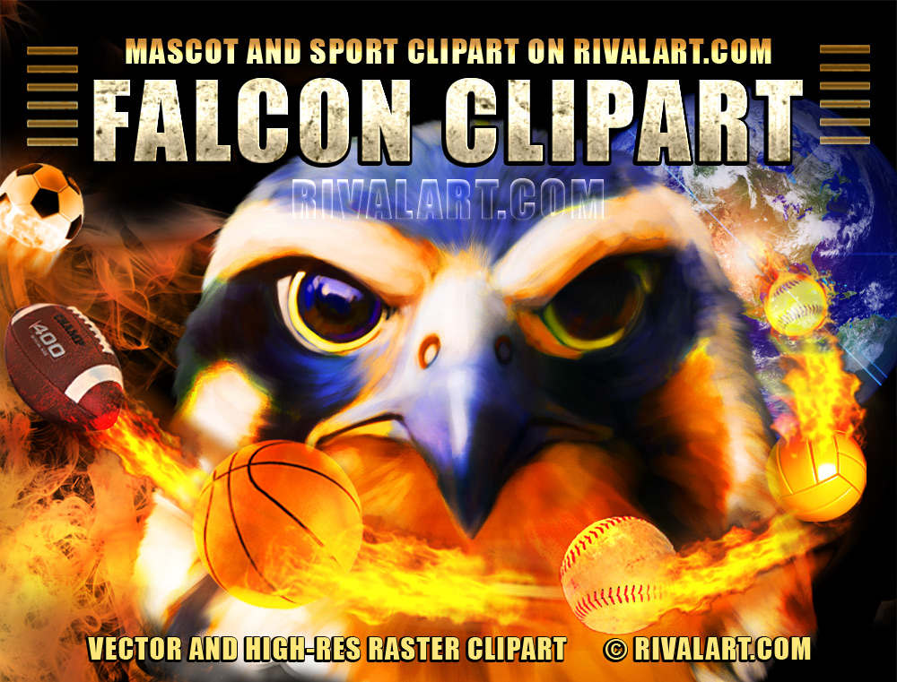 falcon clipart design