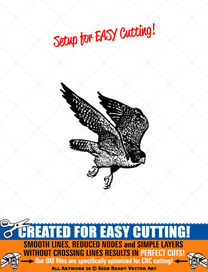 Falcon clipart simple. Vector clip art graphics