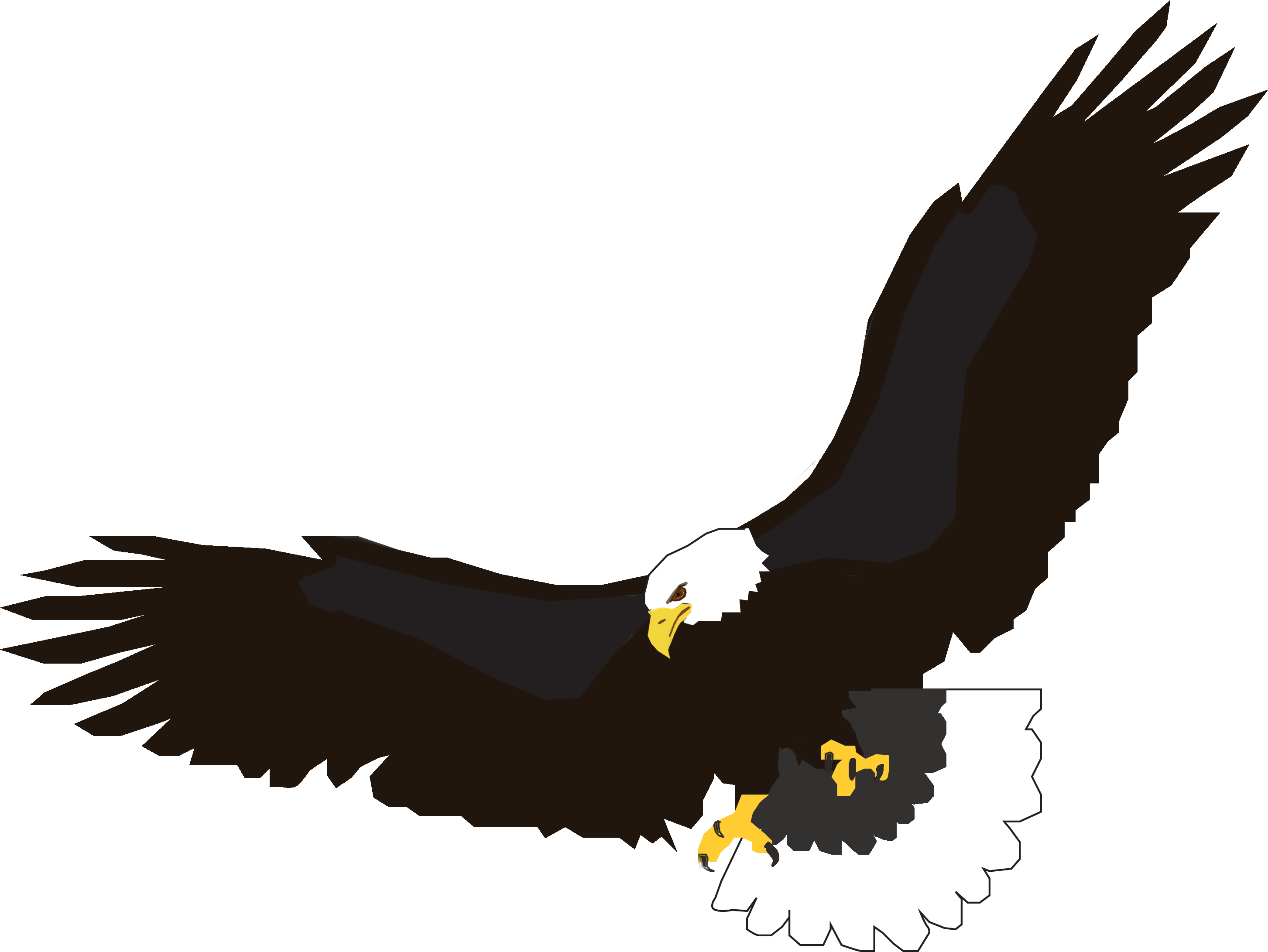 Falcon Clipart Soaring Falcon Soaring Transparent Free For Download On