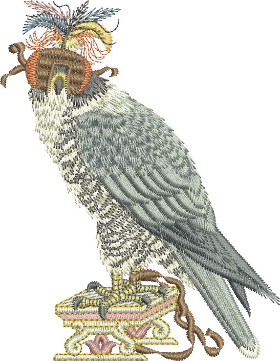 Falcon clipart standing. Sue box creations download