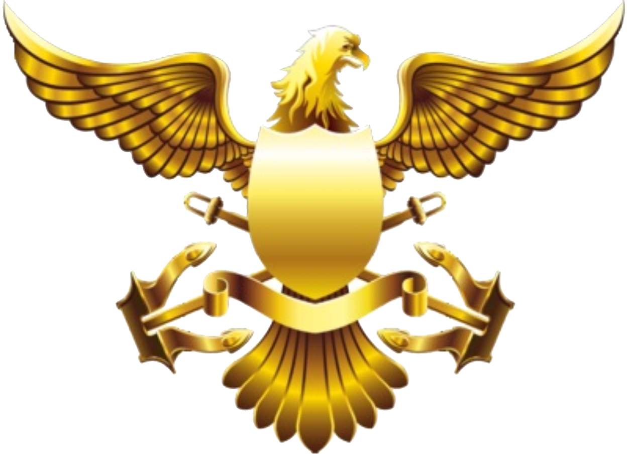 Golden eagle american gold. Falcon clipart symbol