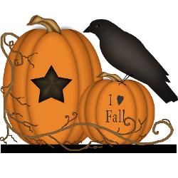 fall clipart halloween