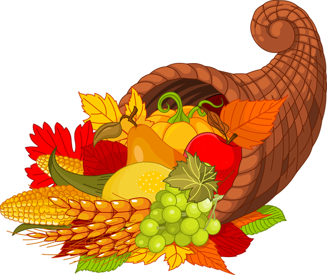 clipart thanksgiving cornucopia
