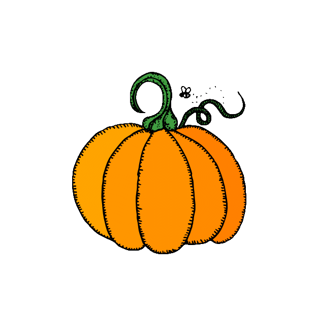 fall clipart pumpkin plant