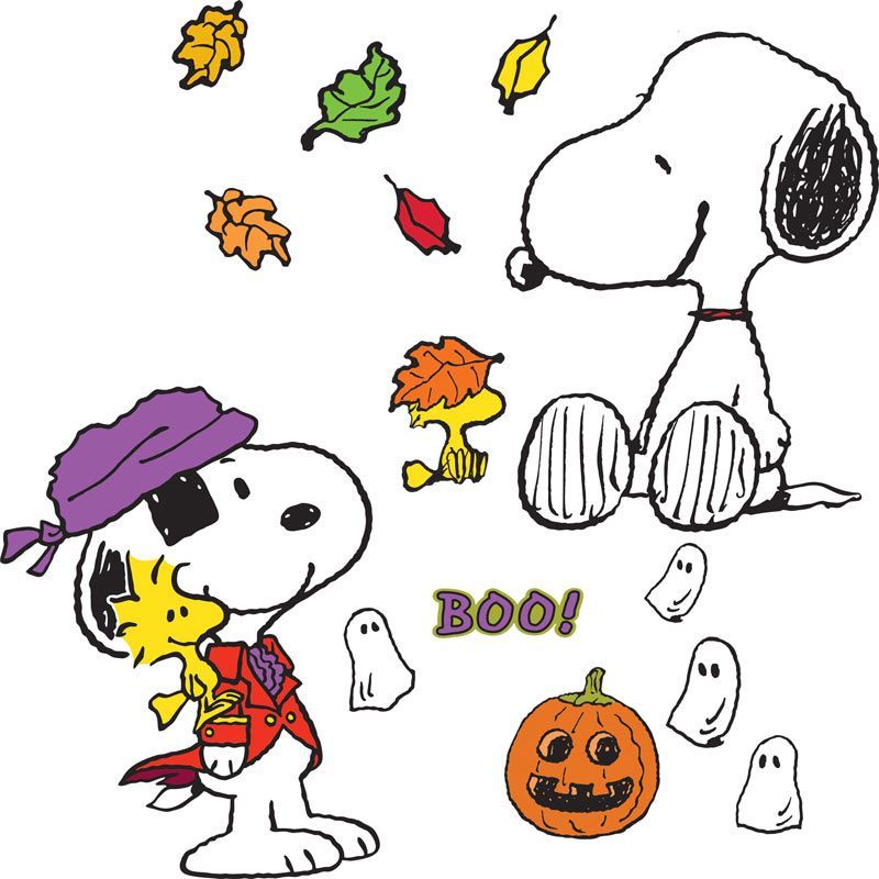 Clip art free . Fall clipart snoopy