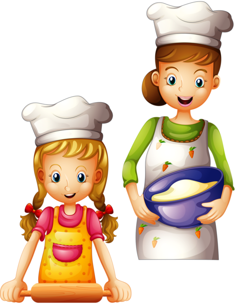 family clipart cookbook