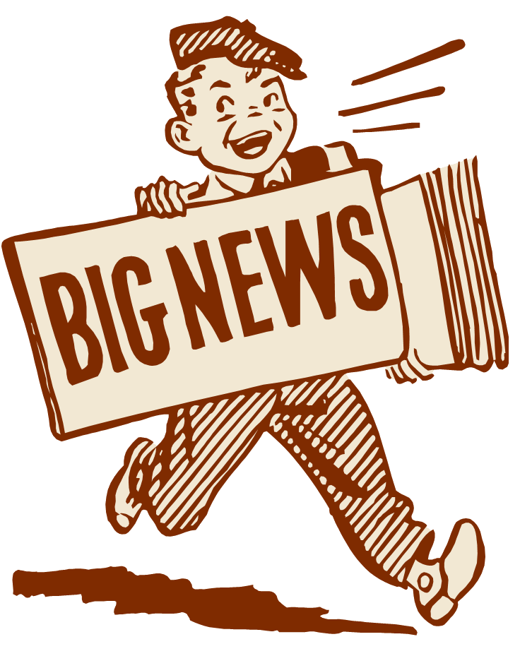 news clipart exciting news
