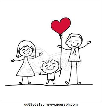families clipart easy