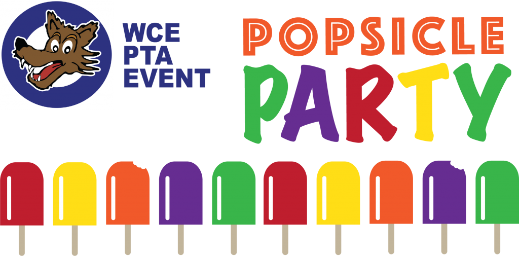 Popsicle party all wce. Fundraiser clipart pta membership
