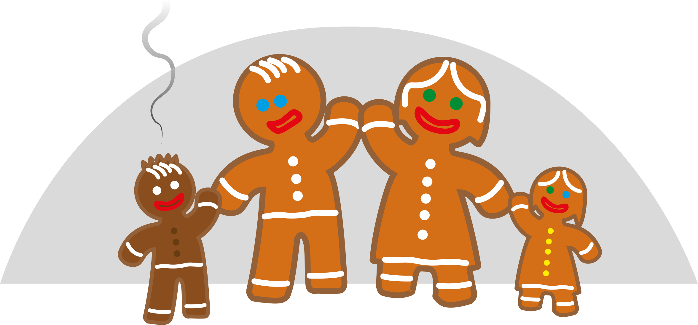 Family life jokingart com. Gingerbread clipart big