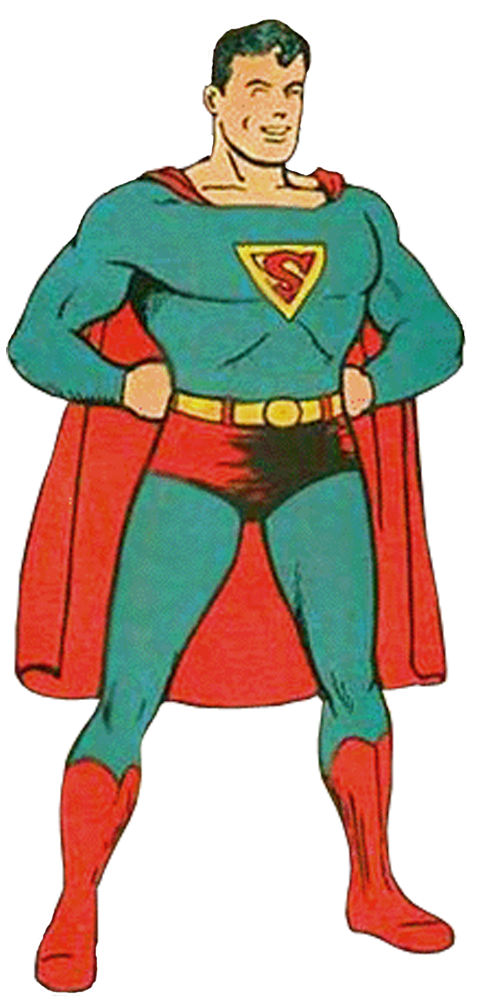 Golden age superman man. Lightning clipart comic book