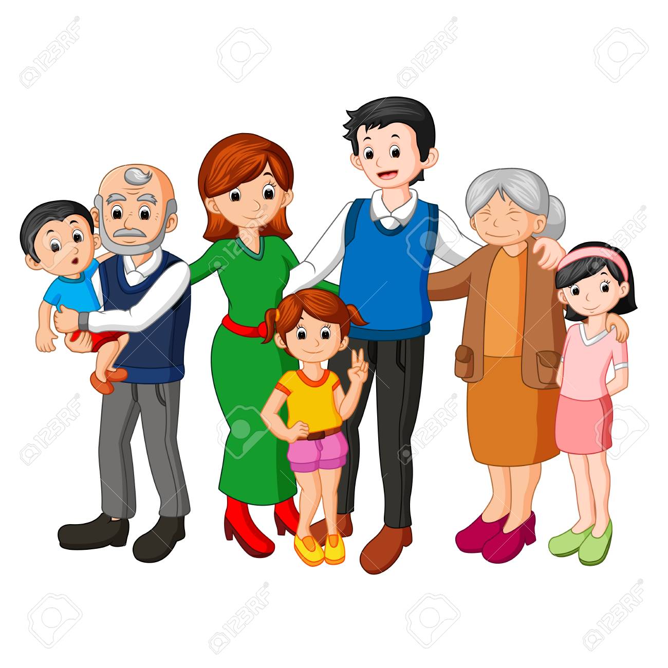 family clipart togetherness