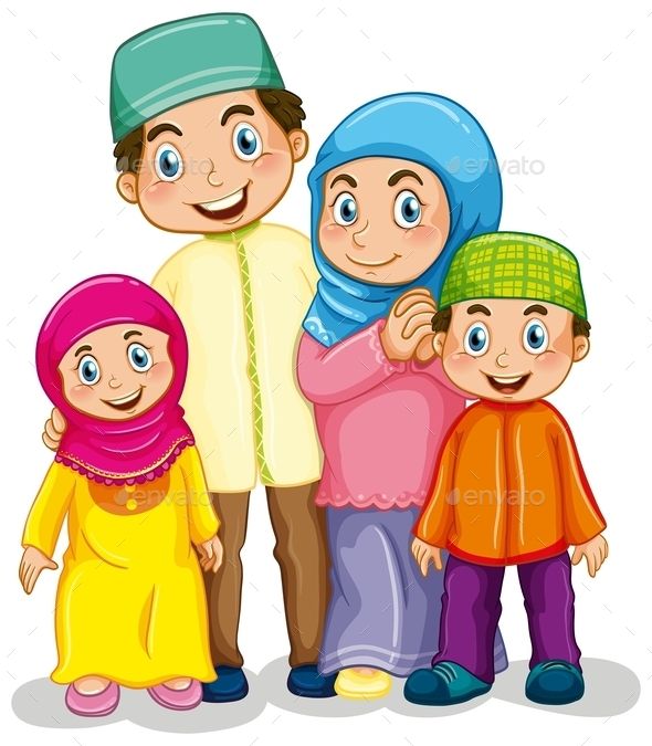 parents clipart islamic father