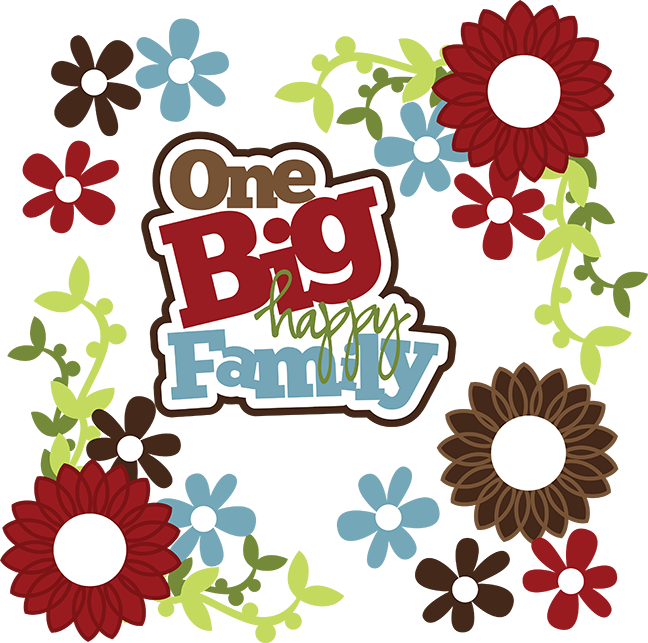family clipart text