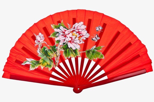 Chinese portal . Fan clipart chineese