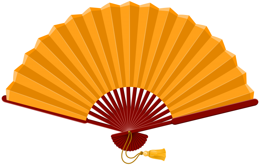 fan clipart chinese new year