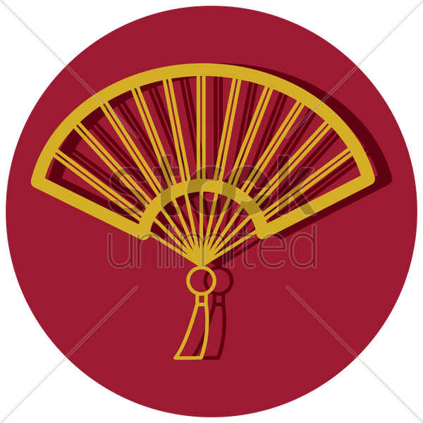 fan clipart chinese traditional