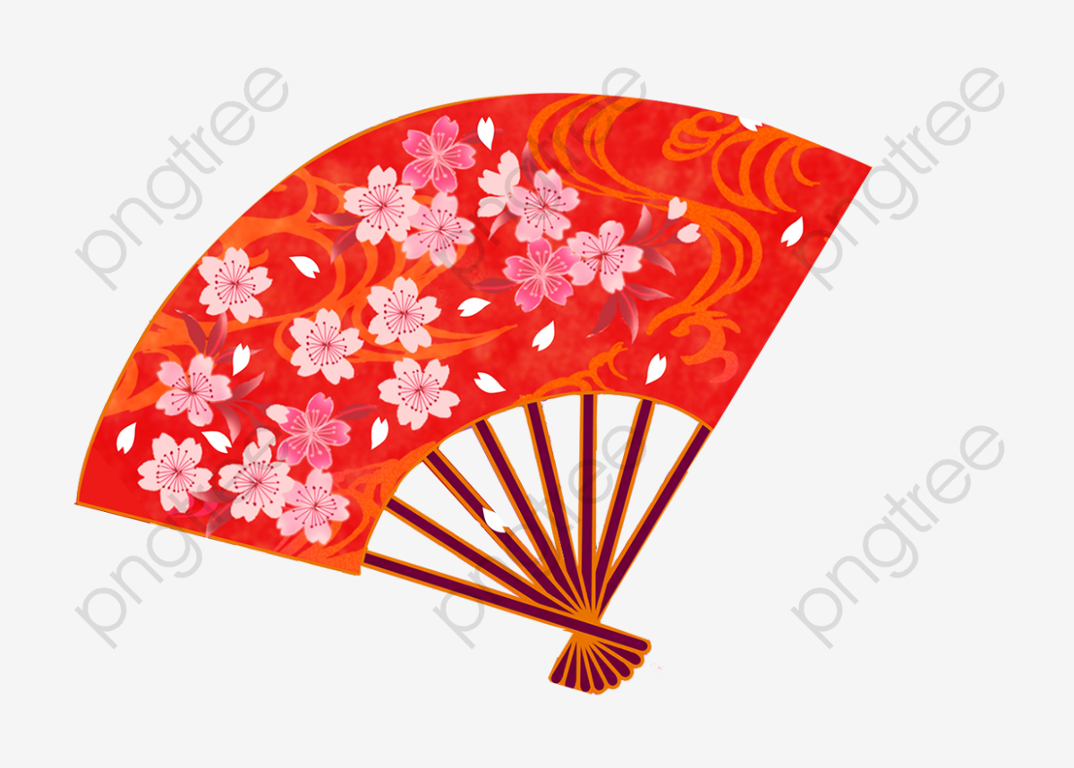Fan clipart japanese style. Download for free png