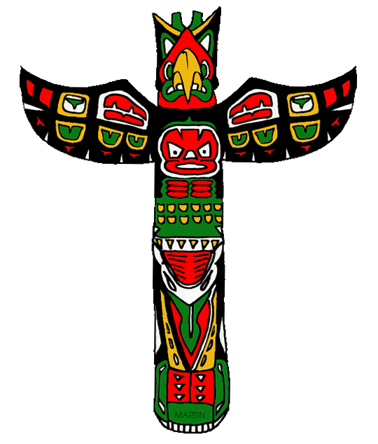 At getdrawings com free. Indian clipart totem pole