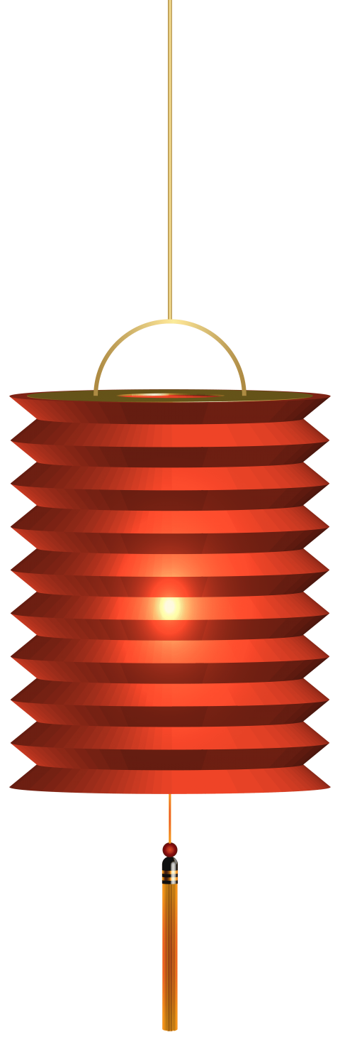 lantern clipart color paper