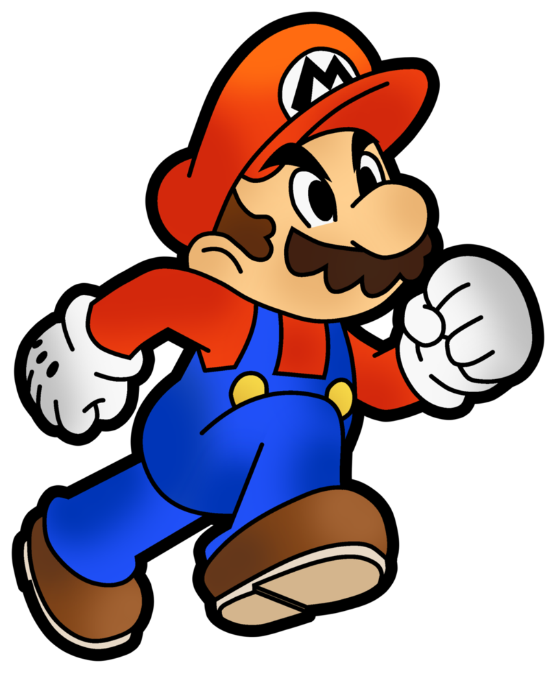 mario clipart transparent background