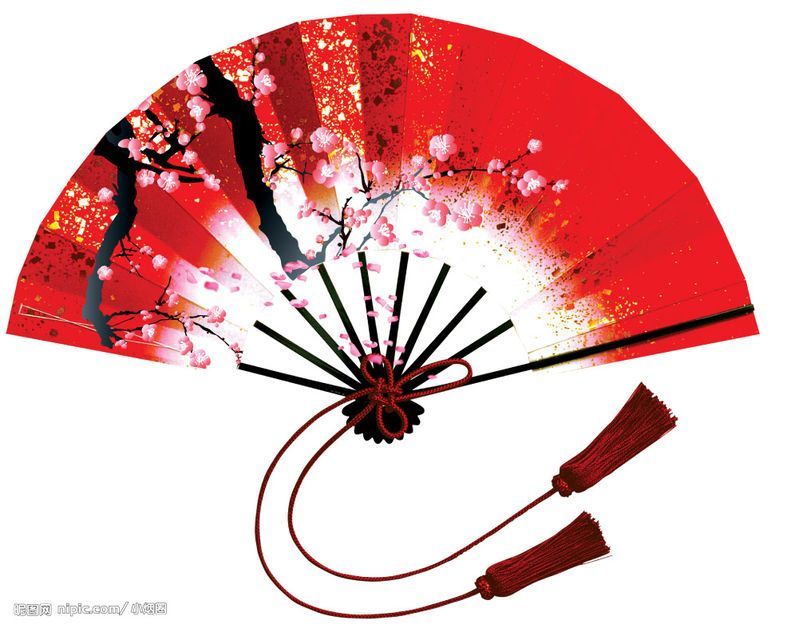 fan clipart umbrella chinese