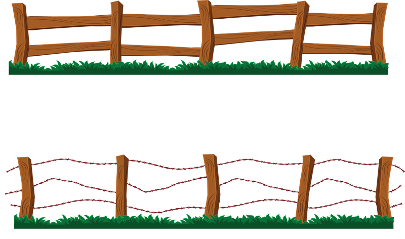 fence clipart zoo